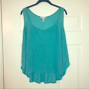 Turquoise tank top